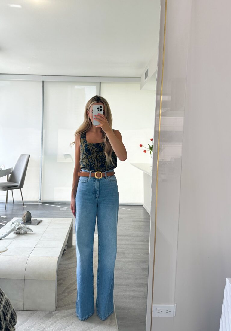 wide leg jeans