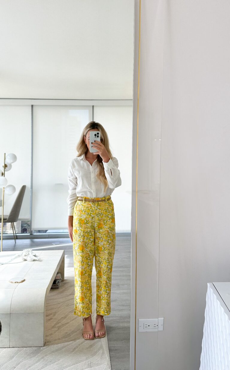 lemon pants