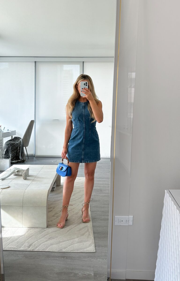 denim dress